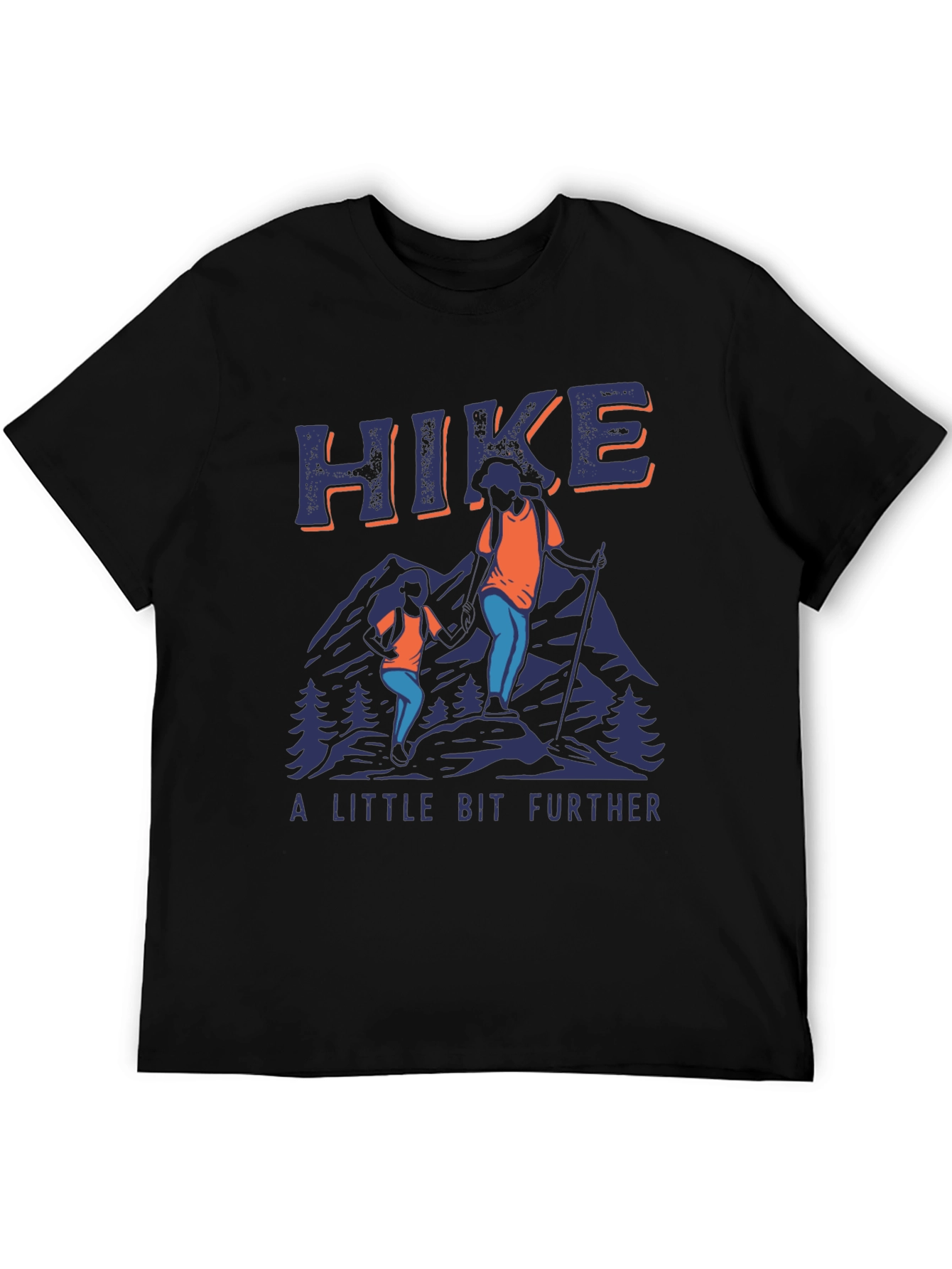 Hike Further T-Shirt - Mountain Adventure Tee