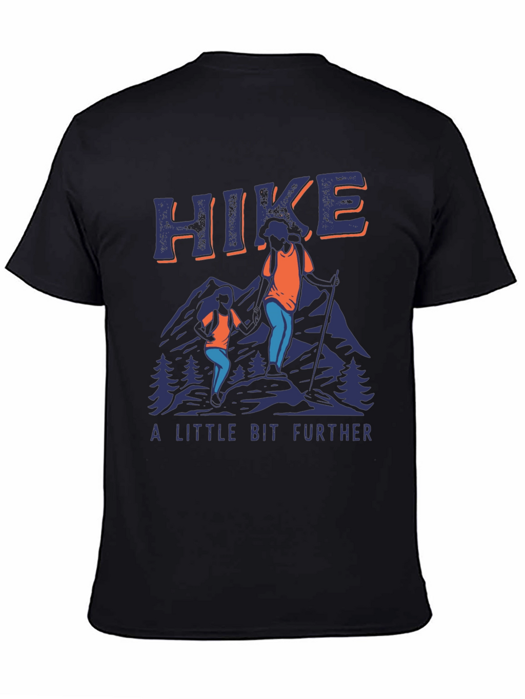 Hike Further T-Shirt - Mountain Adventure Tee