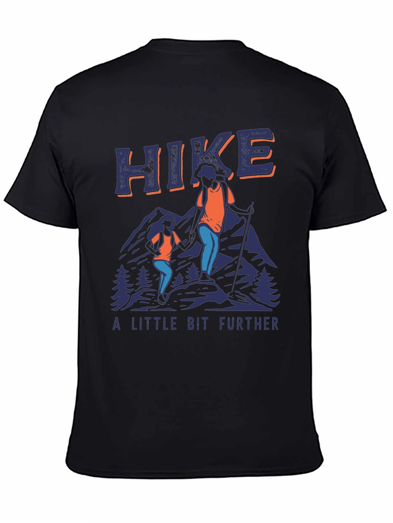 Hike Further T-Shirt - Mountain Adventure Tee