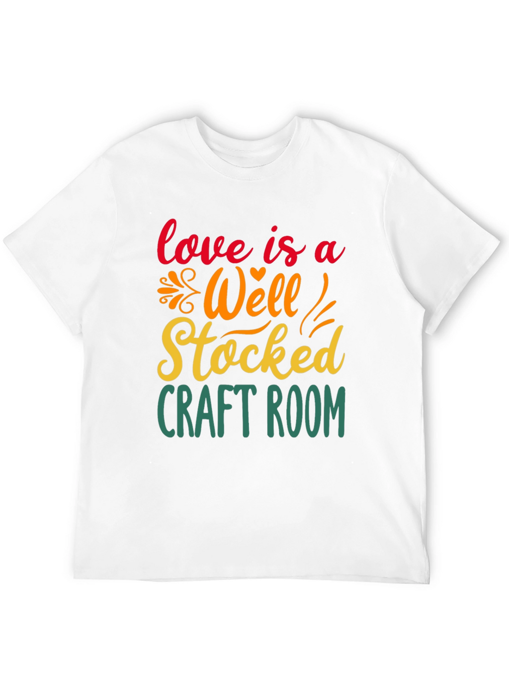 Craft Room Lover T-Shirt - Black
