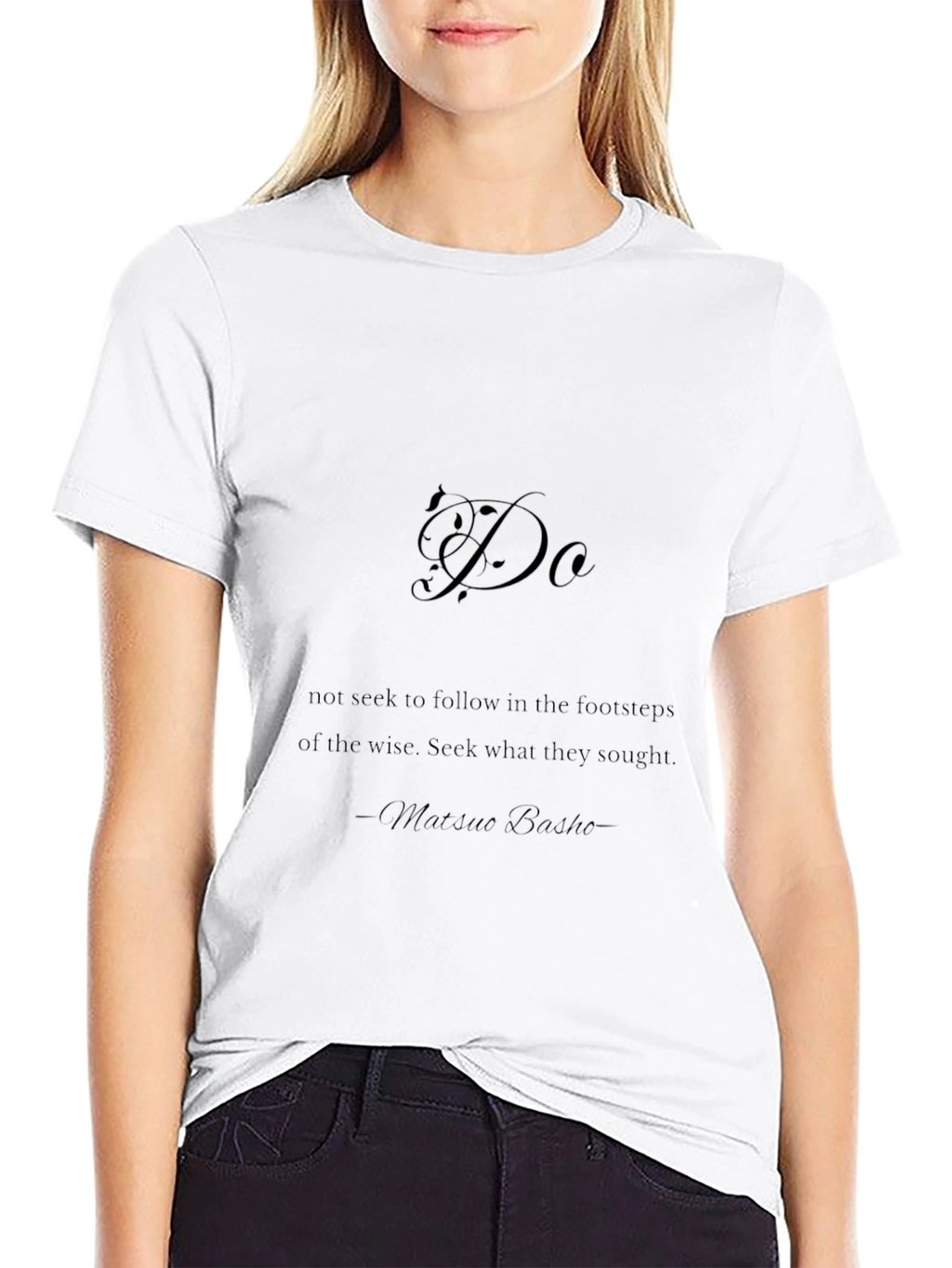Inspirational Quote Graphic Tee