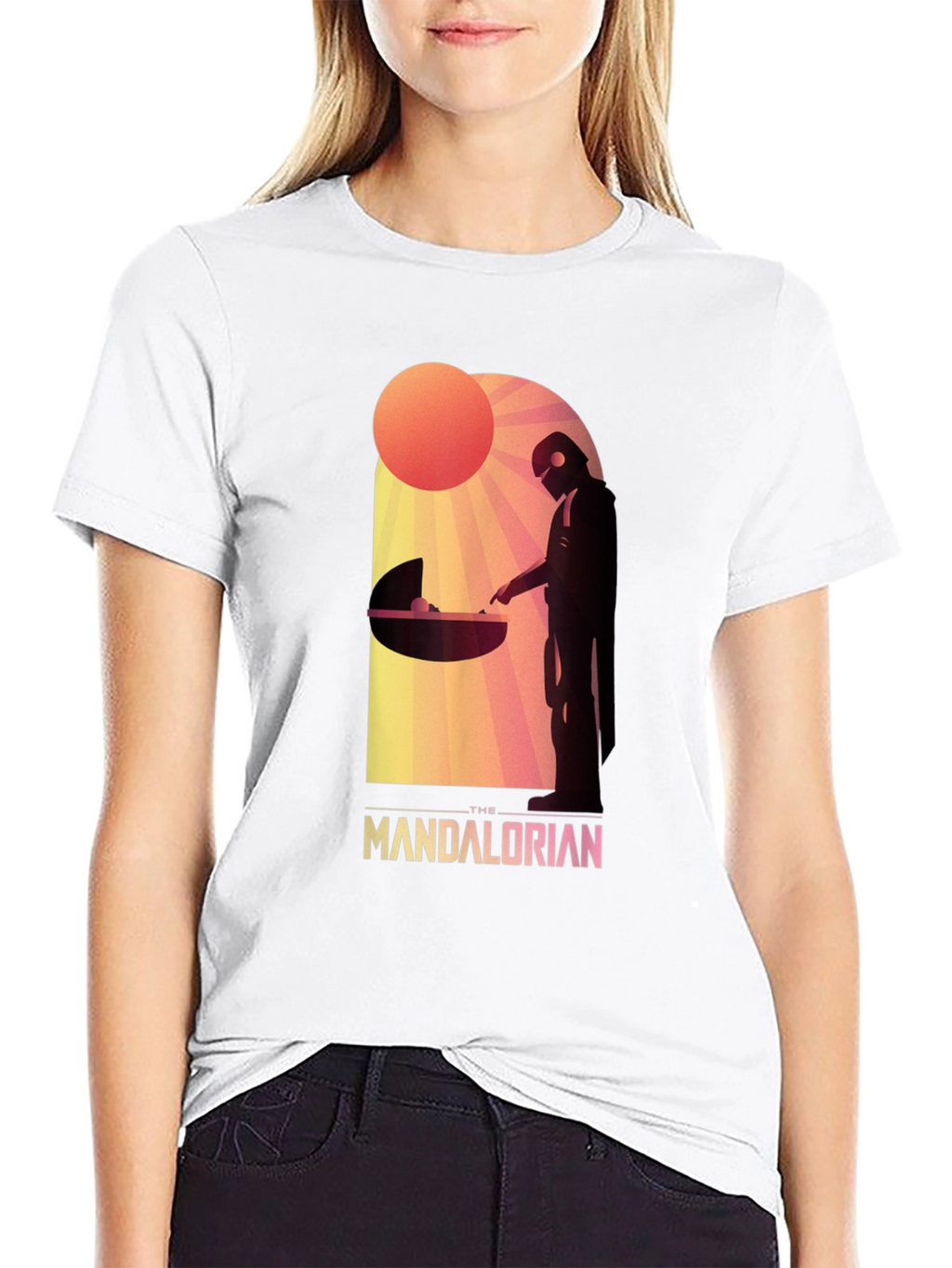 The Mandalorian Graphic Tee - Sci-Fi Style