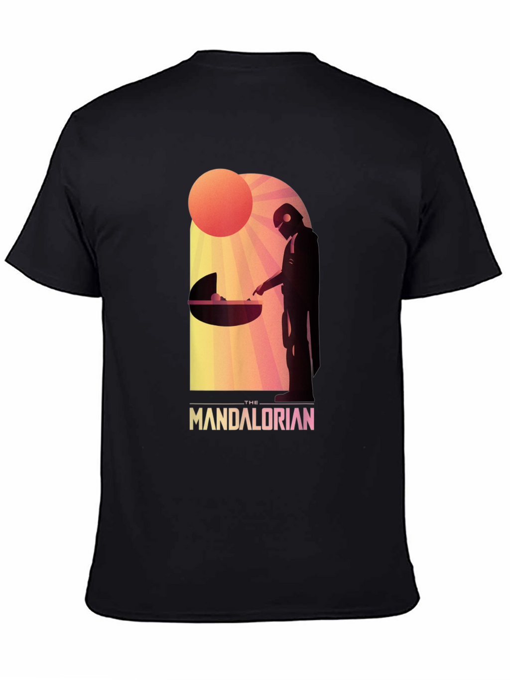 The Mandalorian Graphic Tee - Sci-Fi Style