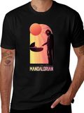 The Mandalorian Graphic Tee - Sci-Fi Style