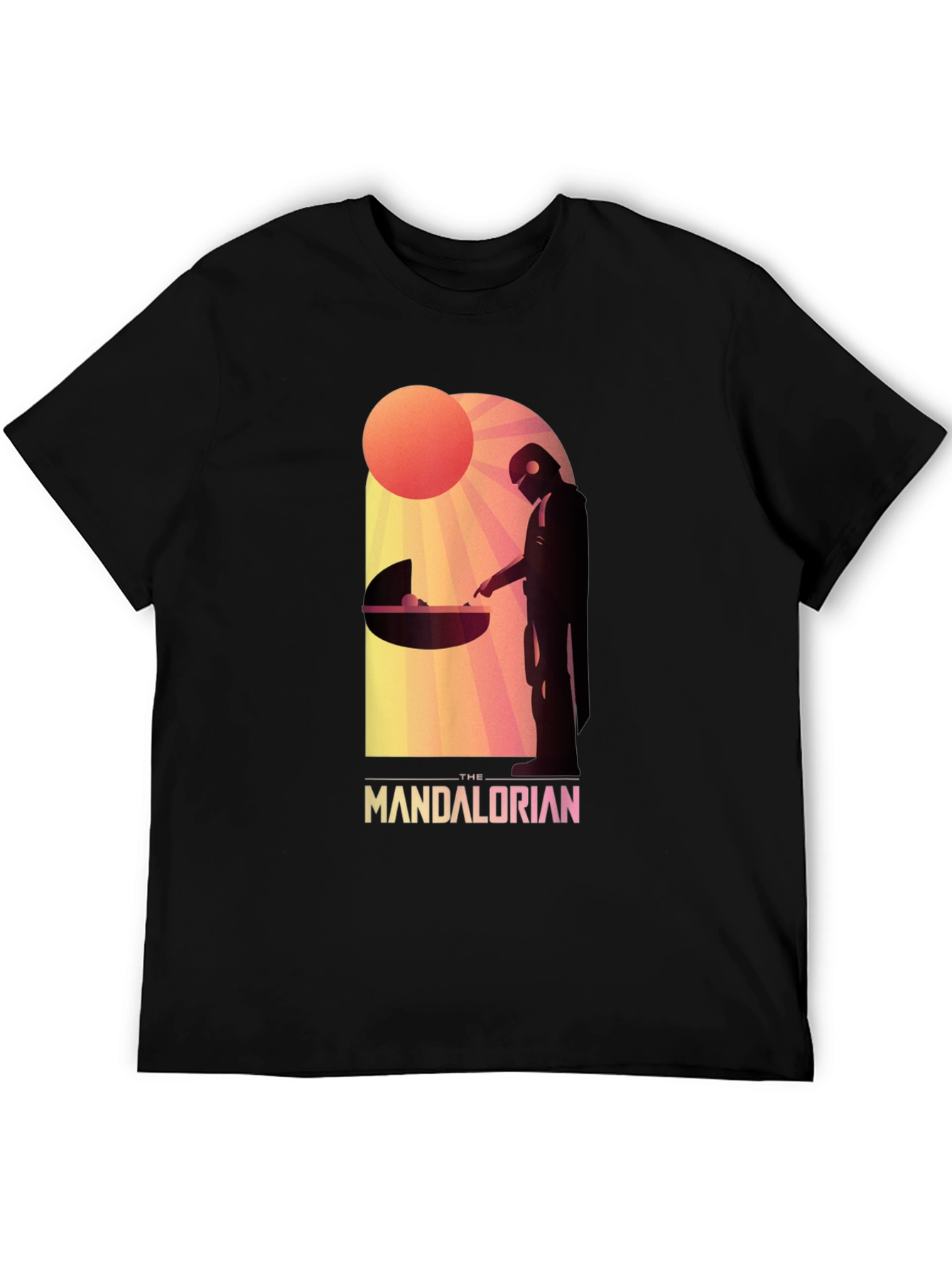The Mandalorian Graphic Tee - Sci-Fi Style