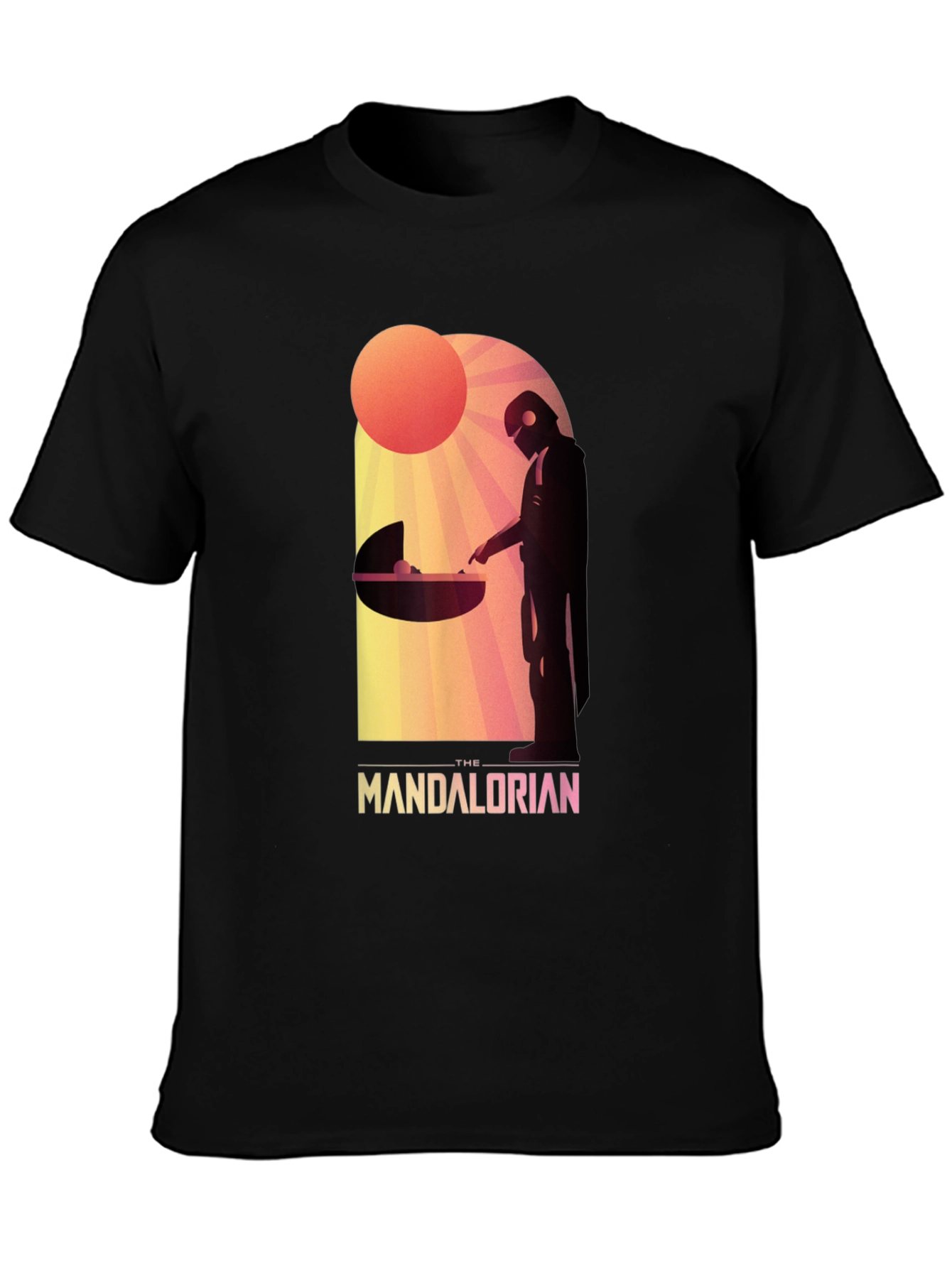 The Mandalorian Graphic Tee - Sci-Fi Style