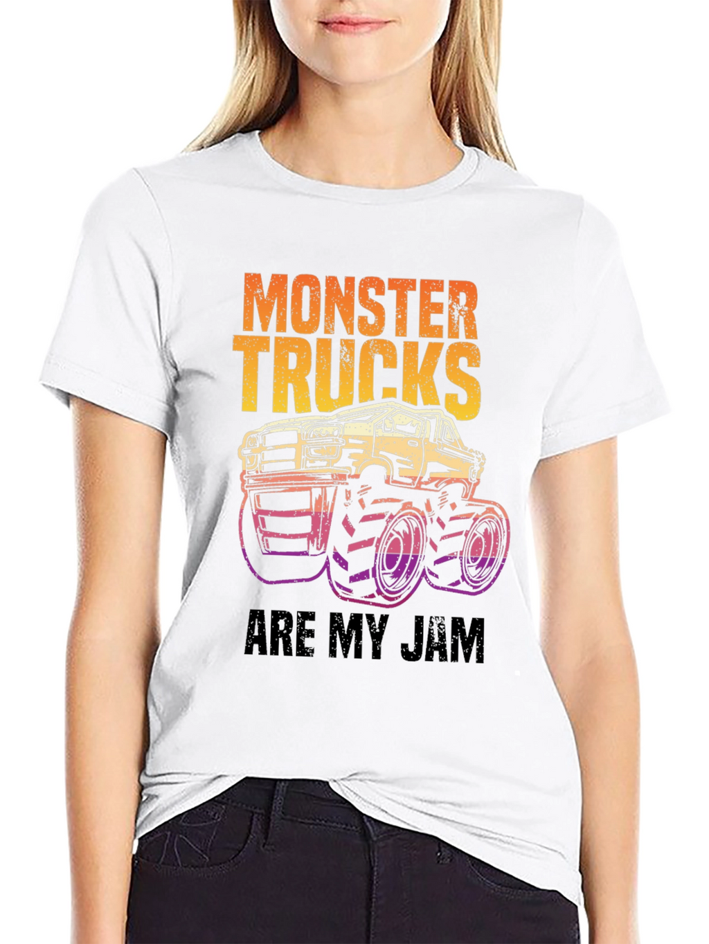 Monster Trucks Are My Jam Graphic Tee