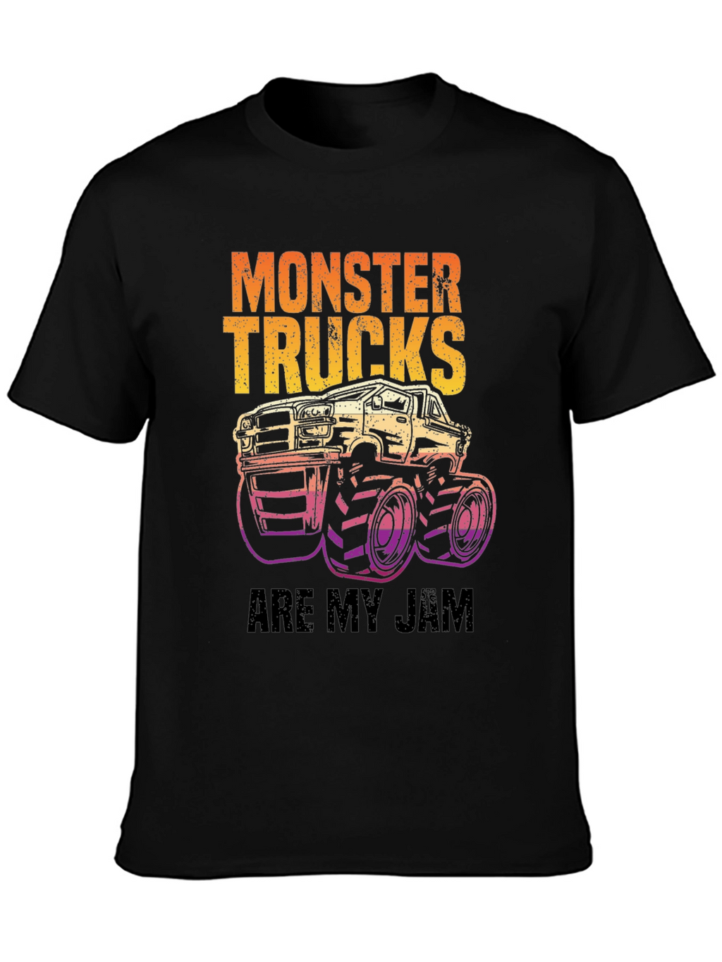 Monster Trucks Are My Jam Graphic Tee
