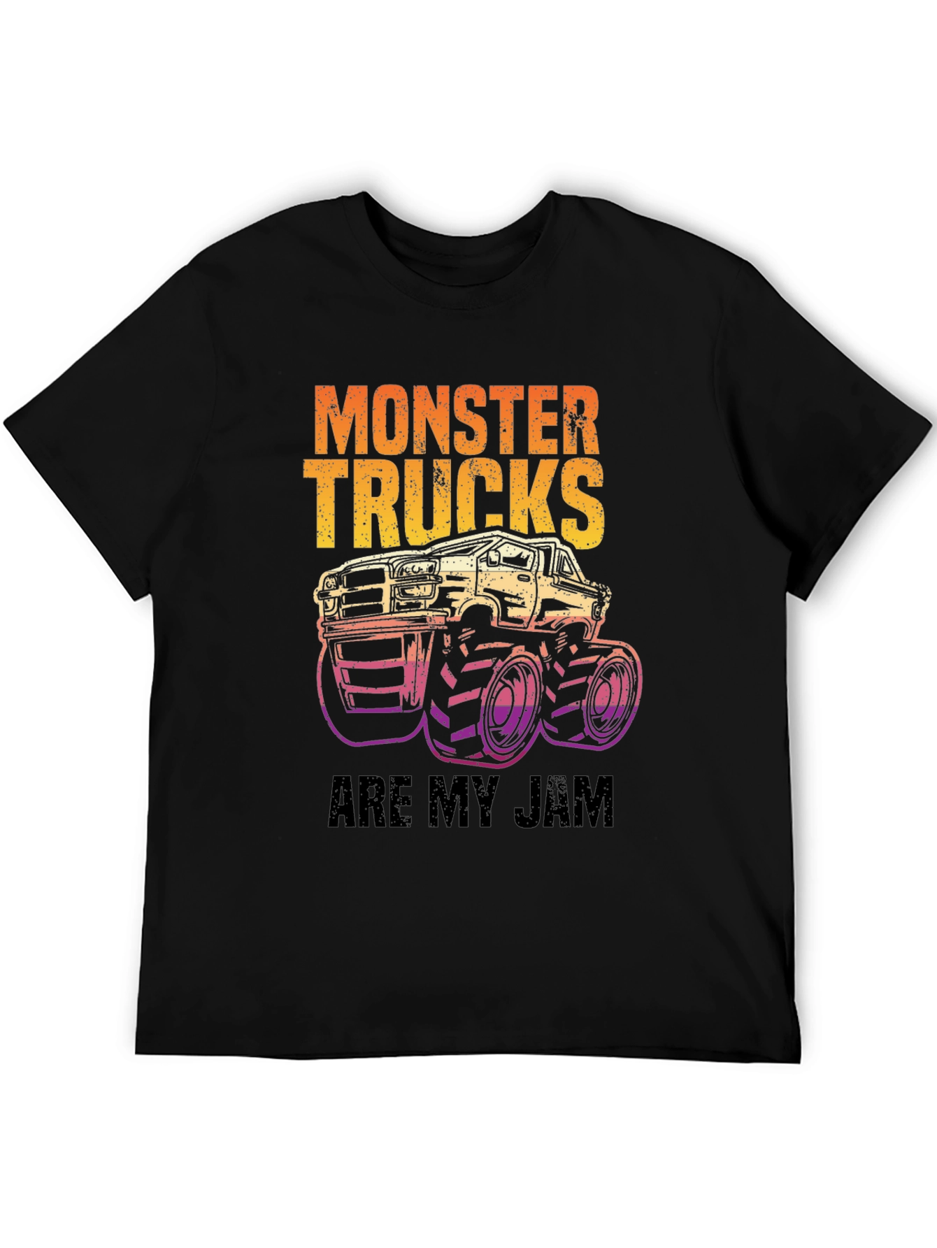 Monster Trucks Are My Jam Graphic Tee