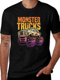 Monster Trucks Are My Jam Graphic Tee