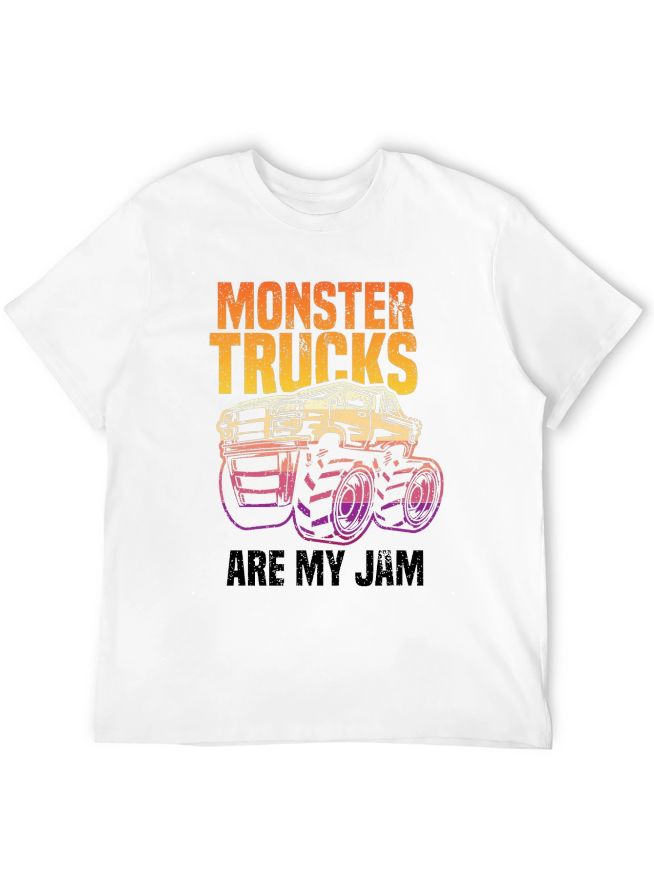 Monster Trucks Are My Jam Graphic Tee