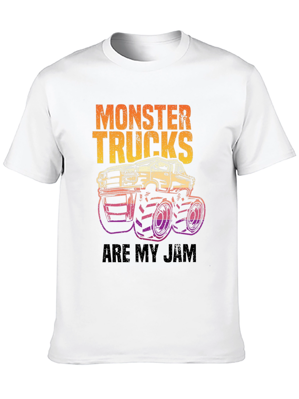 Monster Trucks Are My Jam Graphic Tee
