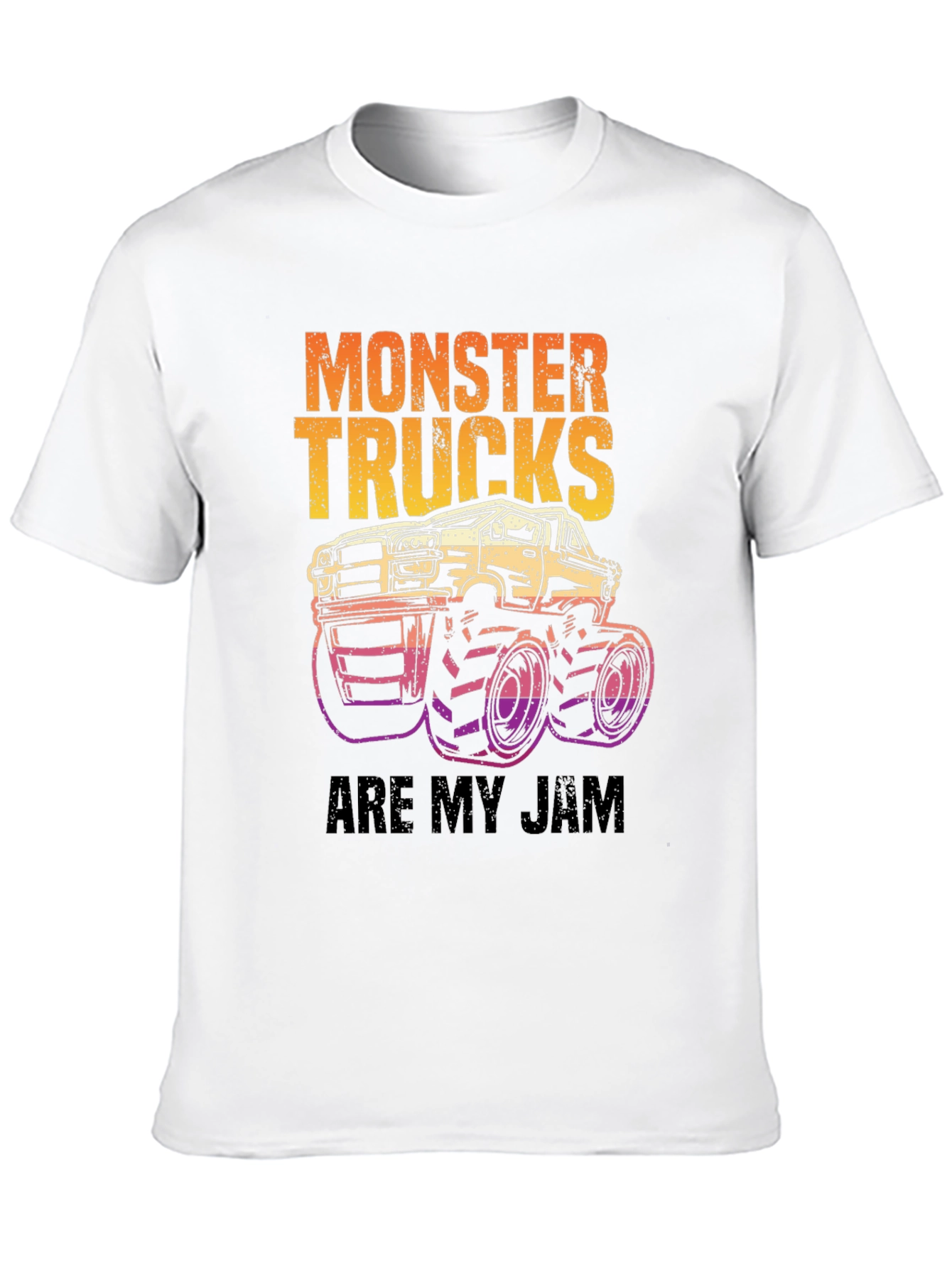 Monster Trucks Are My Jam Graphic Tee