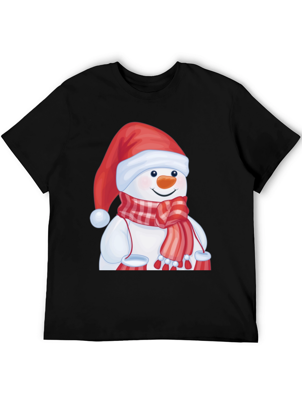 Festive Snowman Graphic Tee