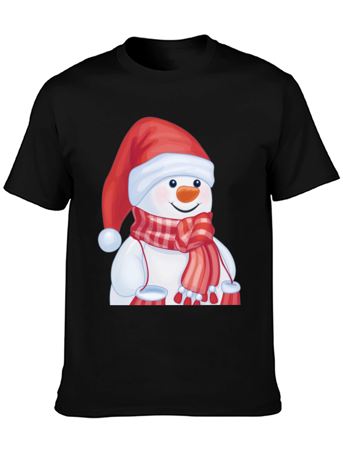 Festive Snowman Graphic Tee
