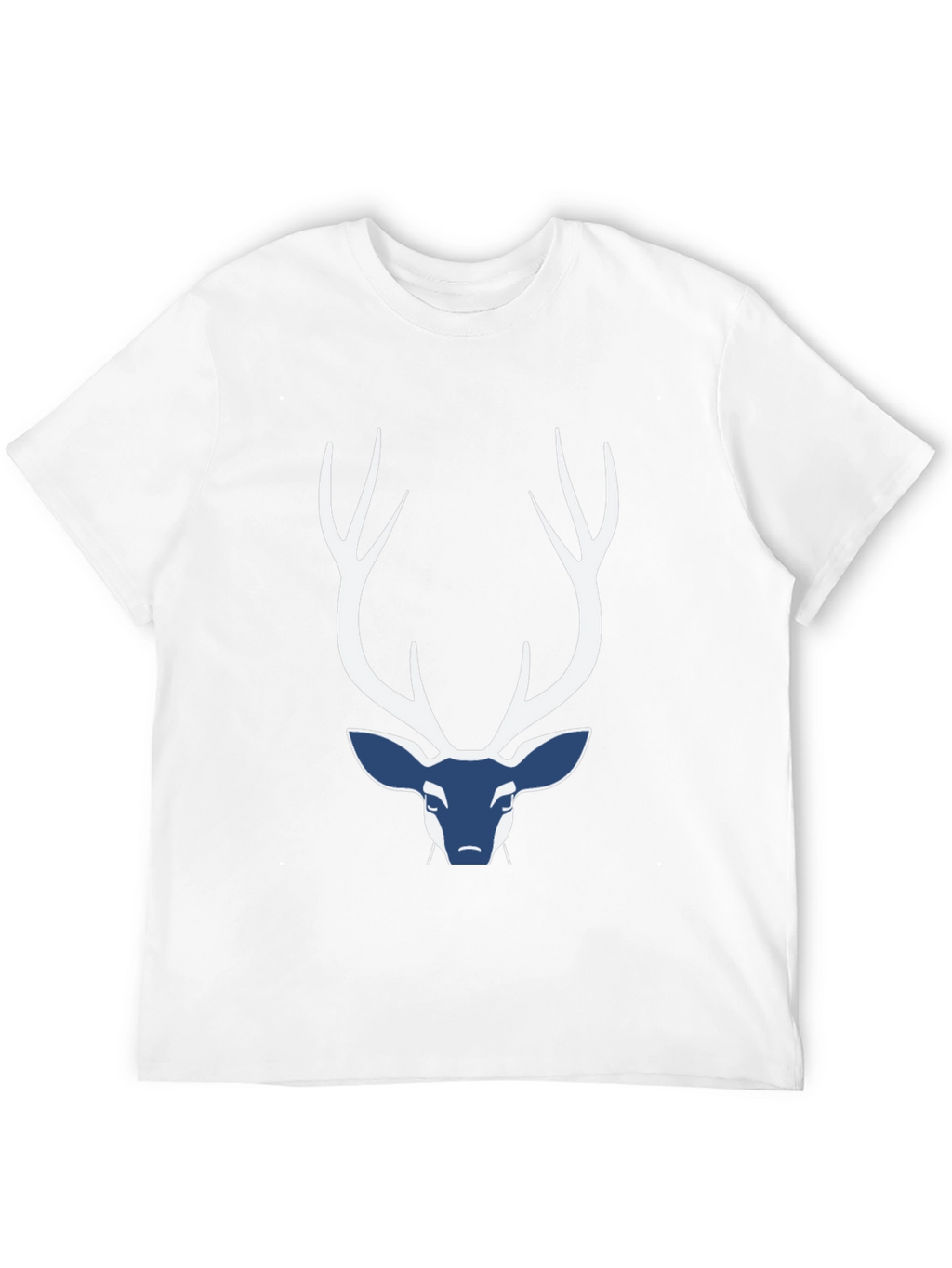 Deer Graphic Mens Black T-Shirt