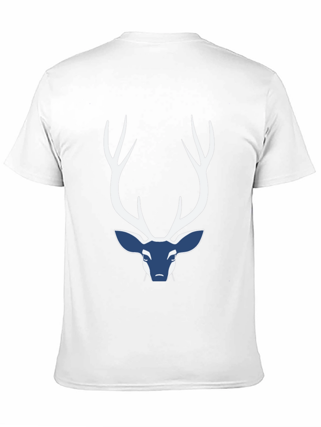 Deer Graphic Mens Black T-Shirt