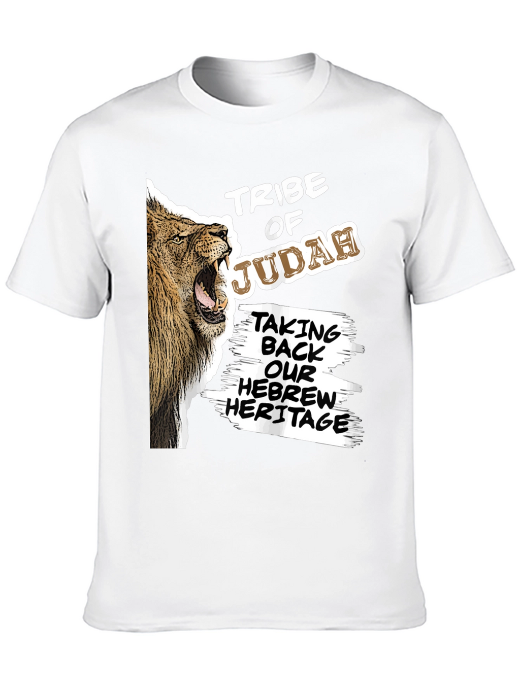 Tribe of Judah Lion Graphic T-Shirt