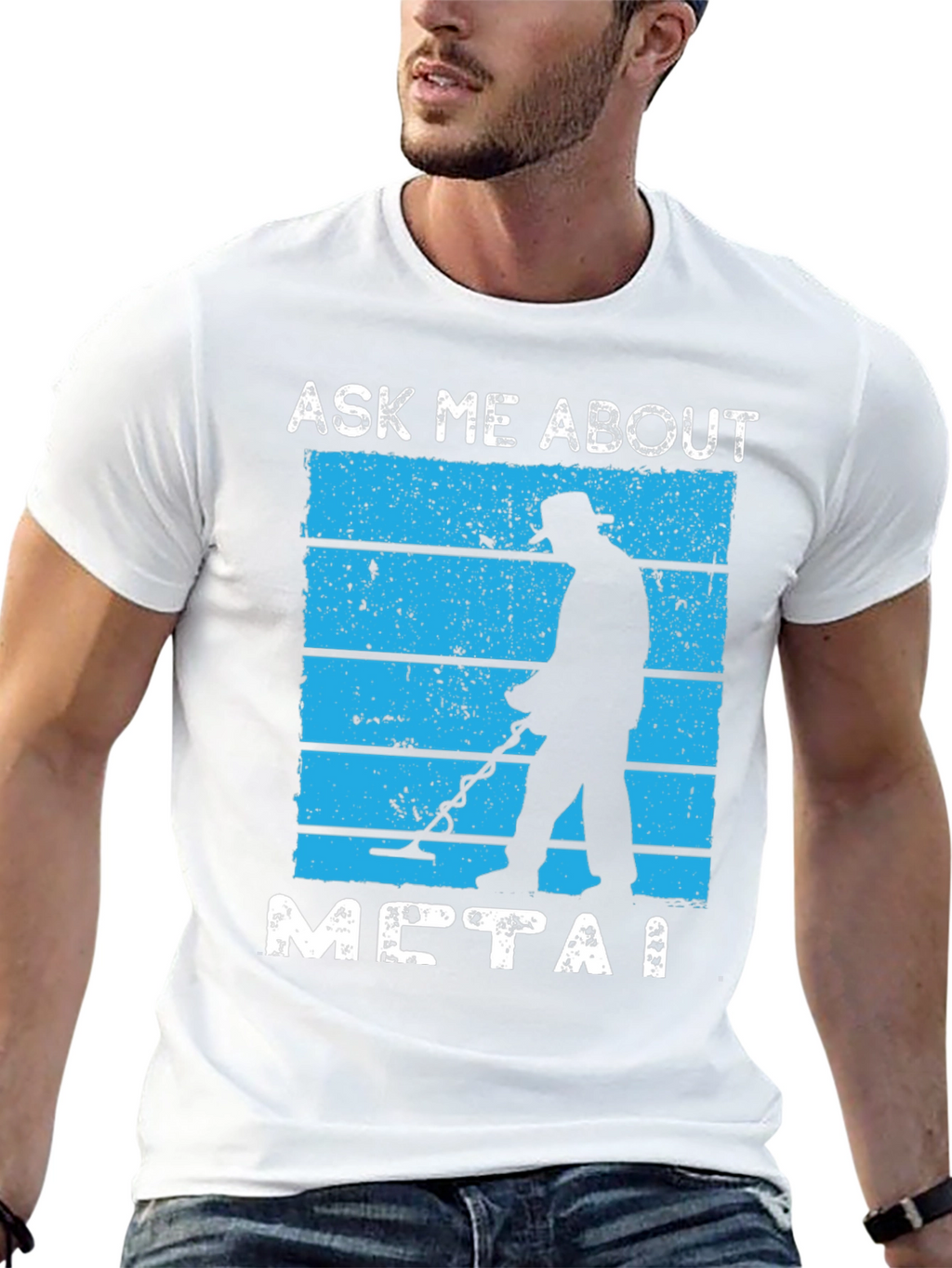 Ask Me About Metal Detecting T-Shirt