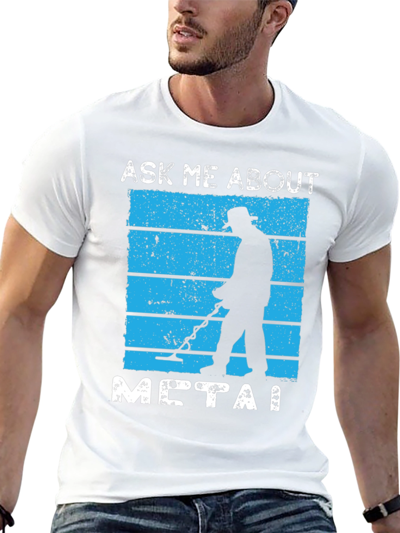 Ask Me About Metal Detecting T-Shirt