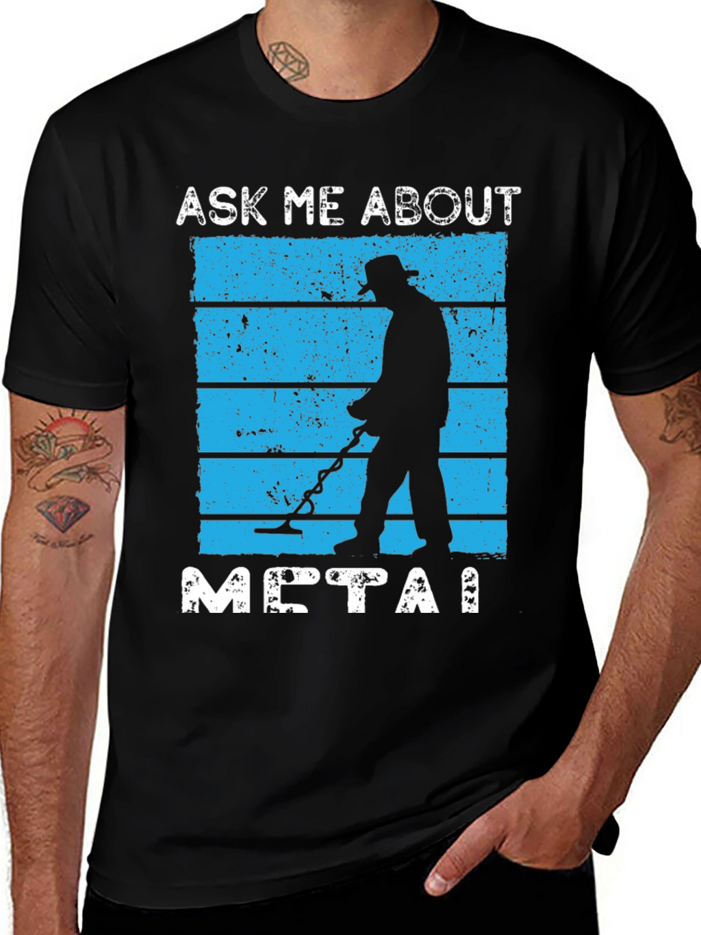 Ask Me About Metal Detecting T-Shirt