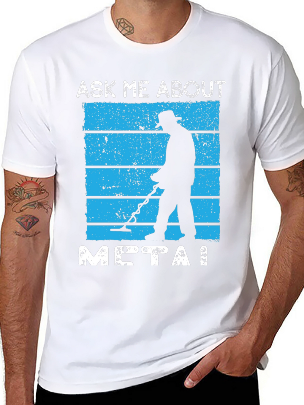 Ask Me About Metal Detecting T-Shirt