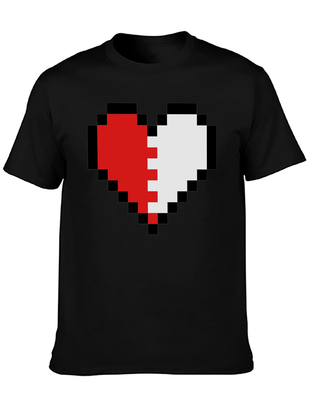 Pixel Heart T-Shirt - Gamer Style Tee