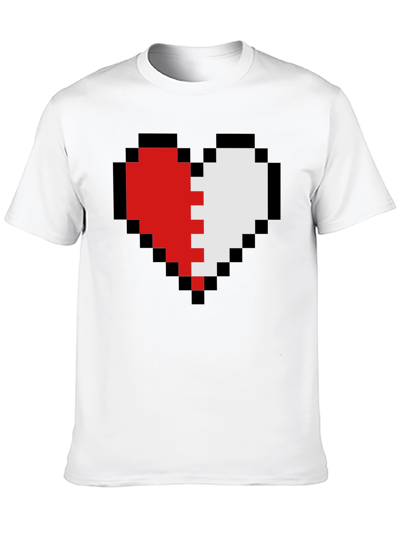 Pixel Heart T-Shirt - Gamer Style Tee