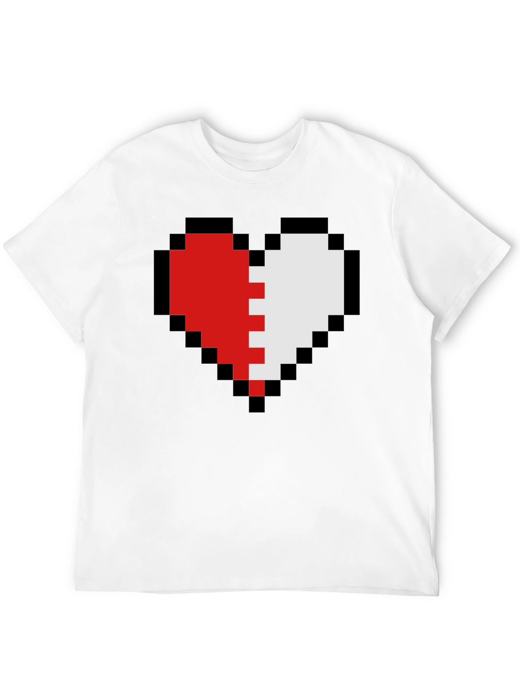 Pixel Heart T-Shirt - Gamer Style Tee