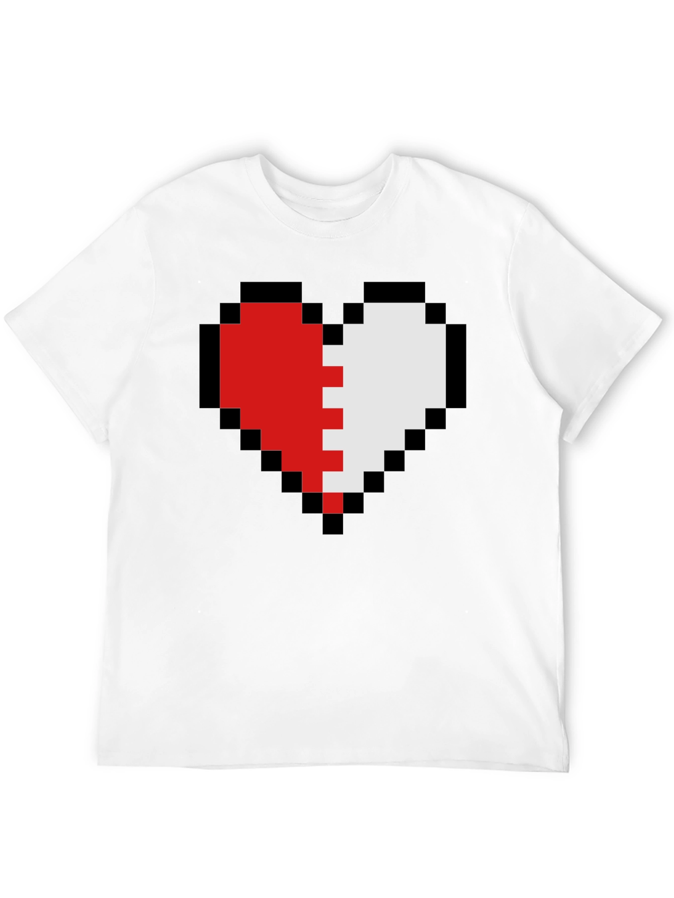 Pixel Heart T-Shirt - Gamer Style Tee