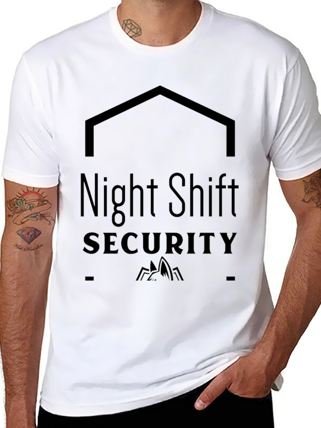 Night Shift Security Black T-Shirt