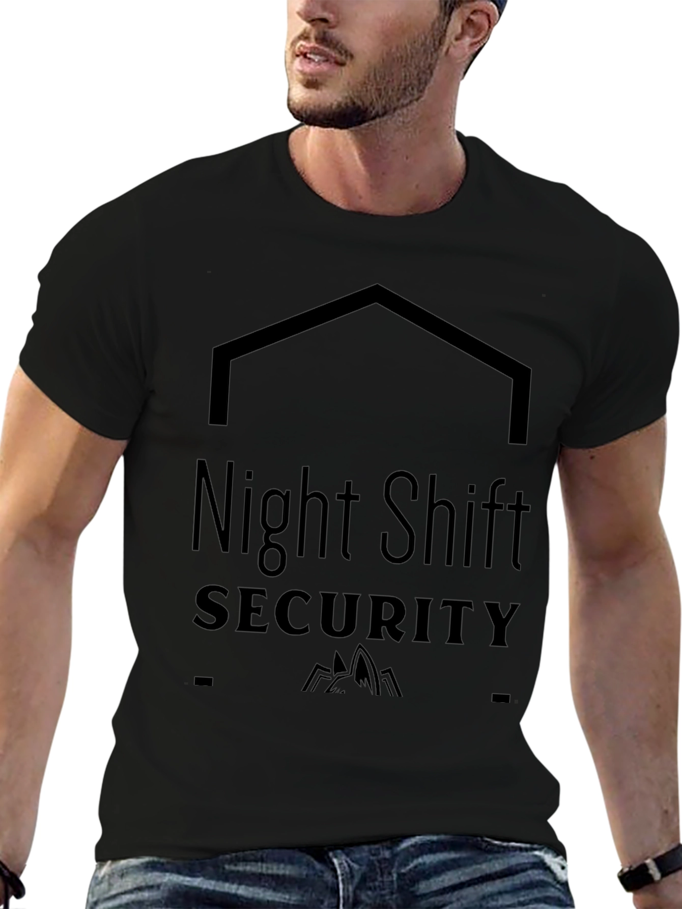 Night Shift Security Black T-Shirt