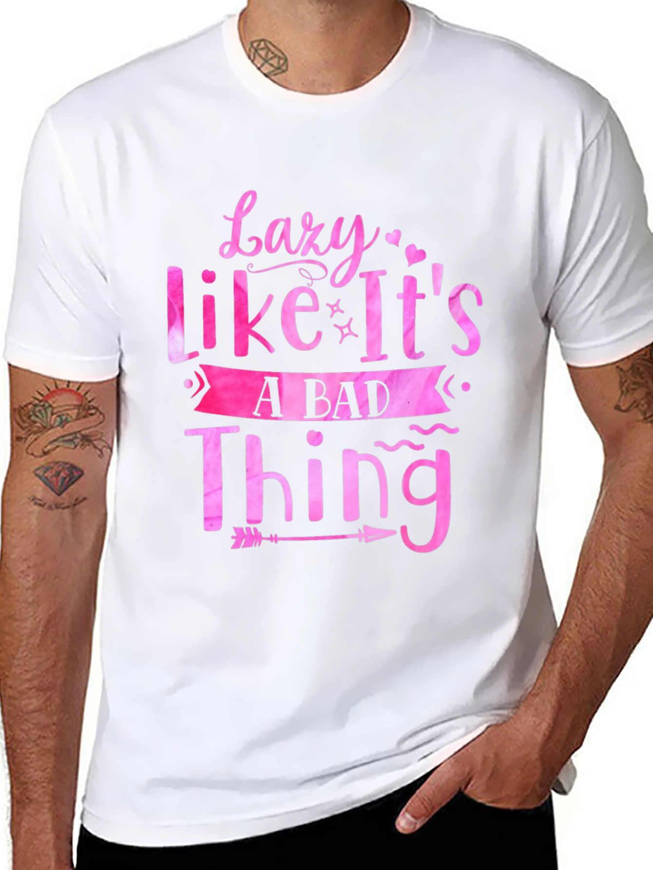 Lazy Like Its A Bad Thing Graphic Tee