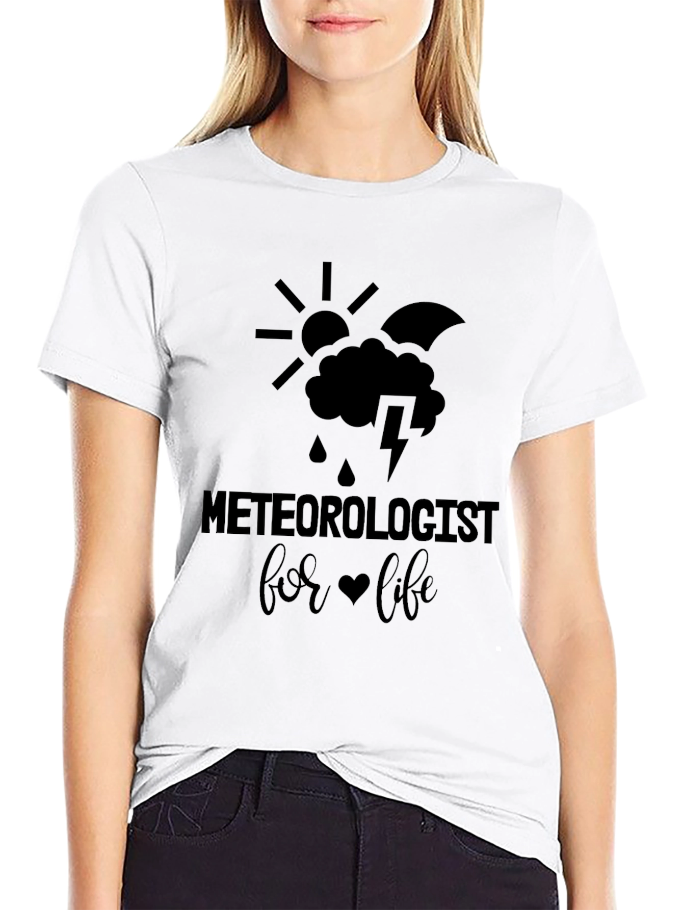 Meteorologist for Life Graphic T-Shirt