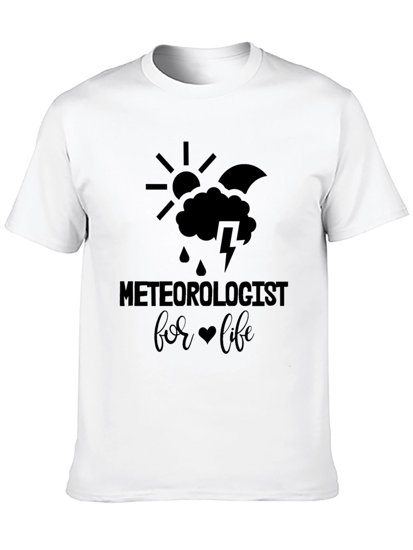 Meteorologist for Life Graphic T-Shirt