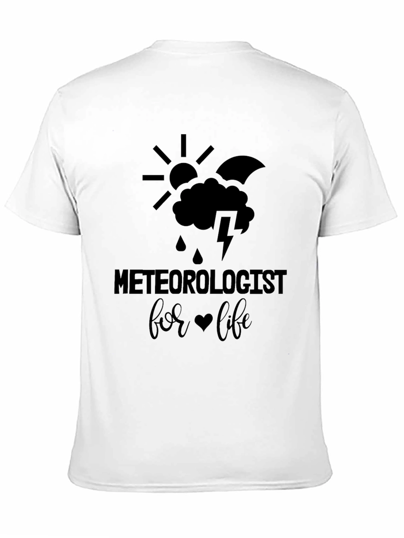 Meteorologist for Life Graphic T-Shirt