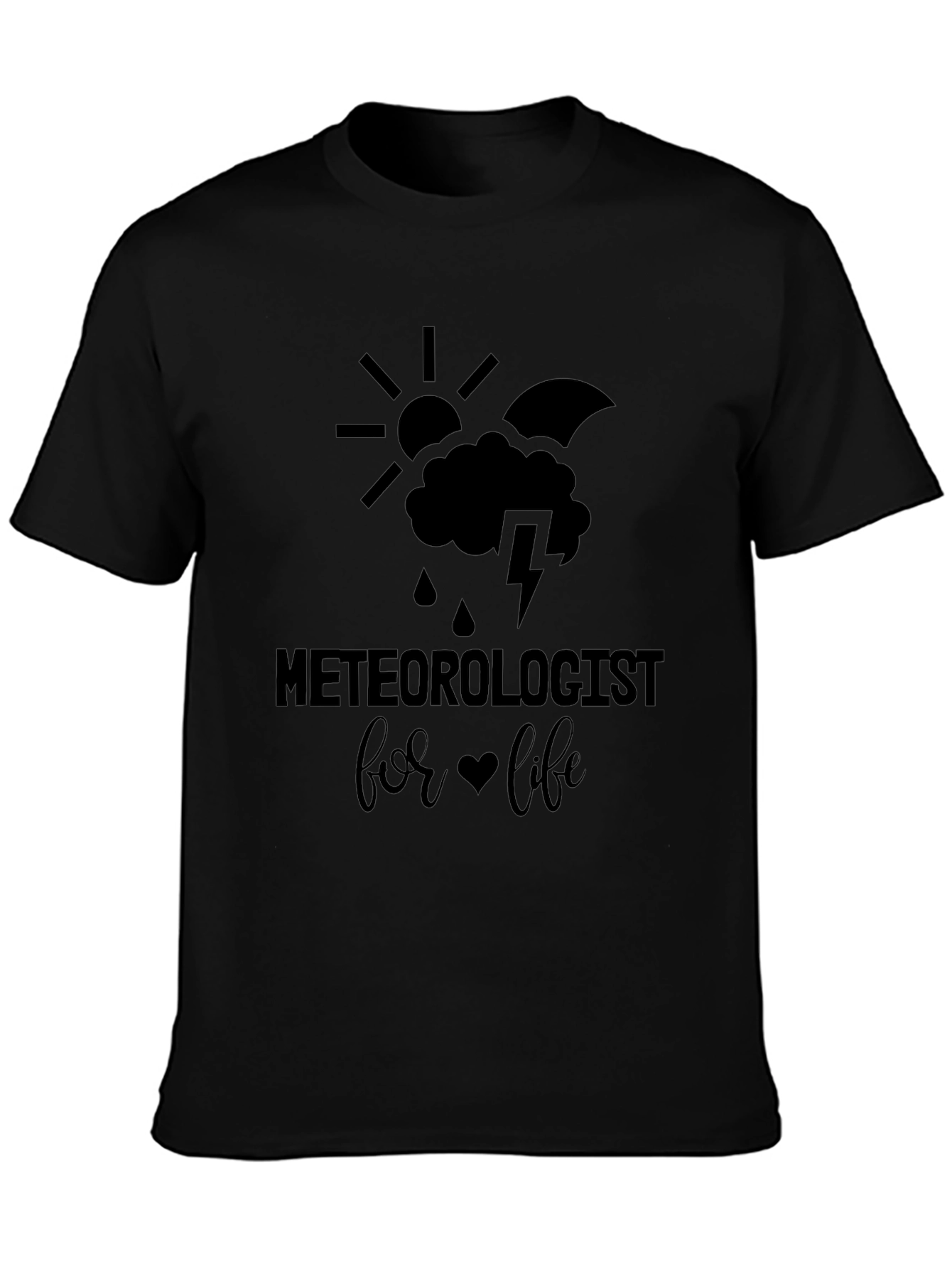 Meteorologist for Life Graphic T-Shirt
