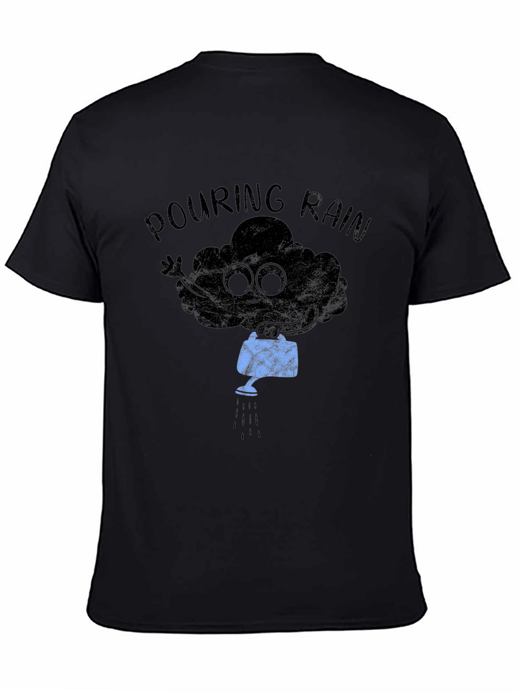 Pouring Rain Graphic Tee - Weather Humor