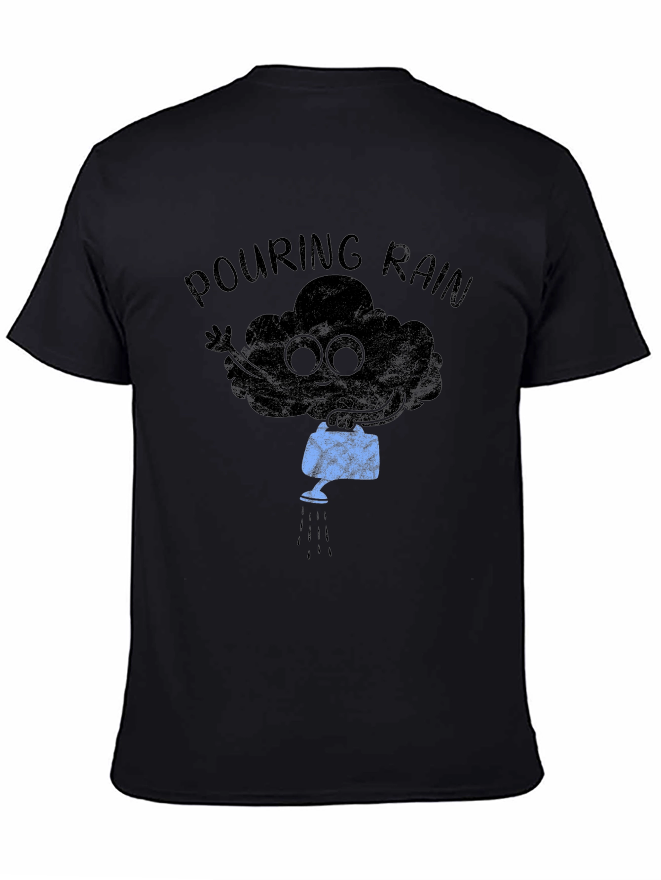 Pouring Rain Graphic Tee - Weather Humor