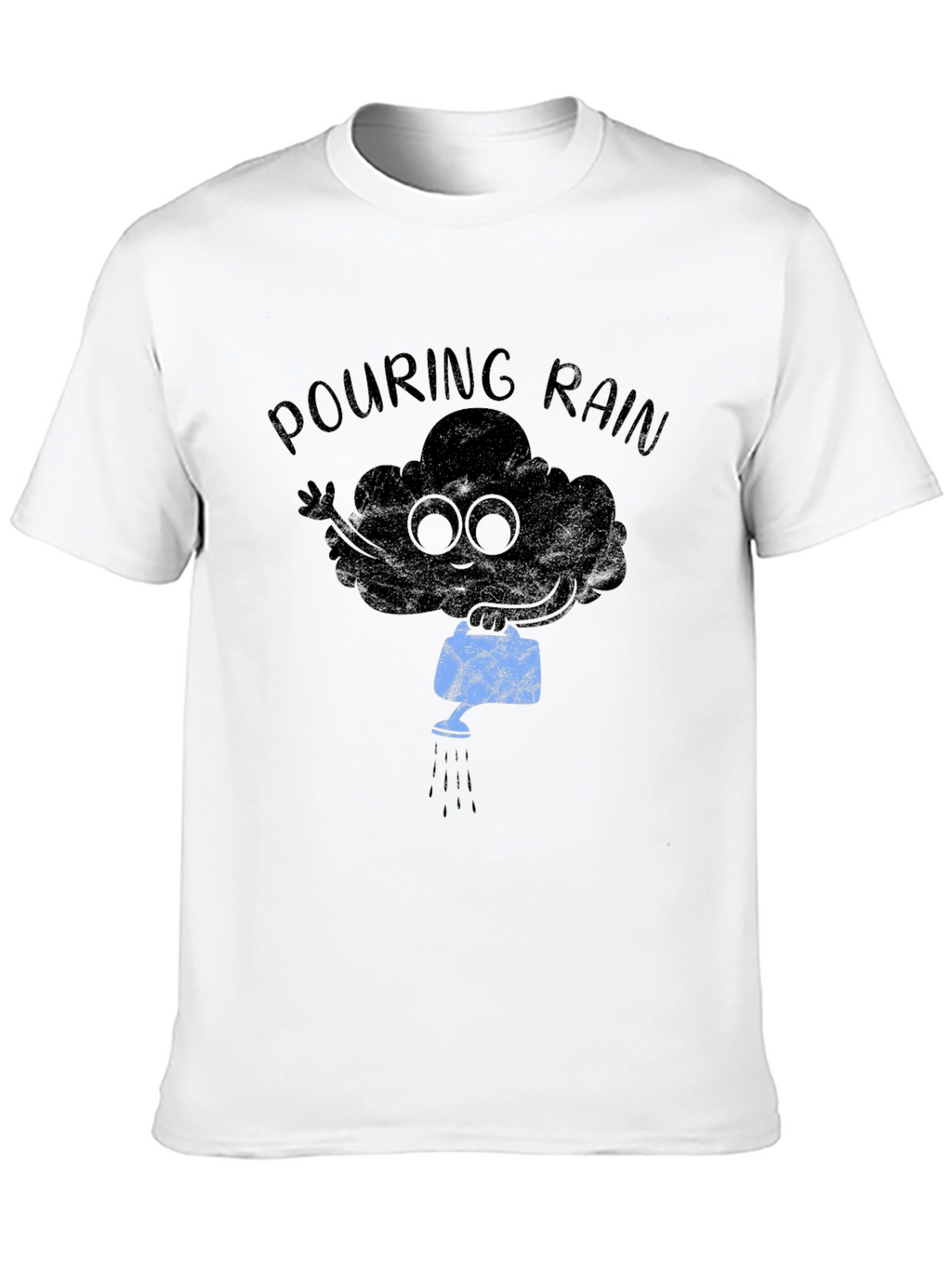 Pouring Rain Graphic Tee - Weather Humor