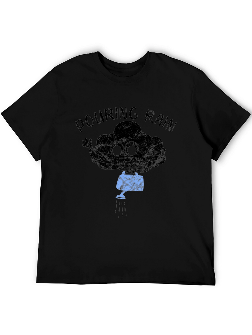 Pouring Rain Graphic Tee - Weather Humor