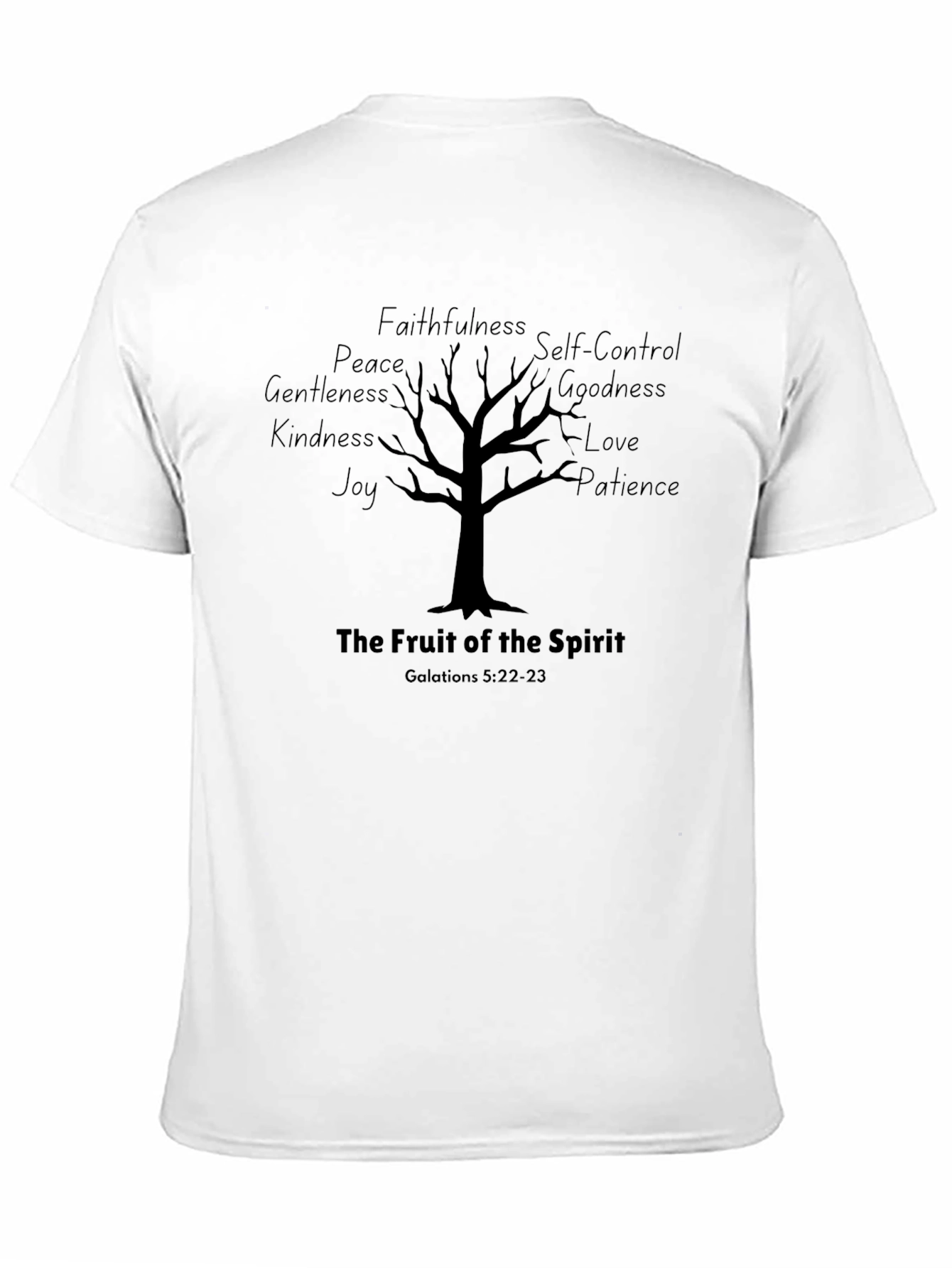 Fruit of the Spirit Tree T-Shirt - Christian Apparel