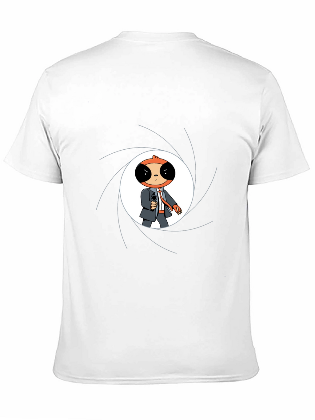 Sloth Agent Graphic Tee - Black T-Shirt