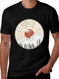 Nature Vinyl Record Graphic Tee