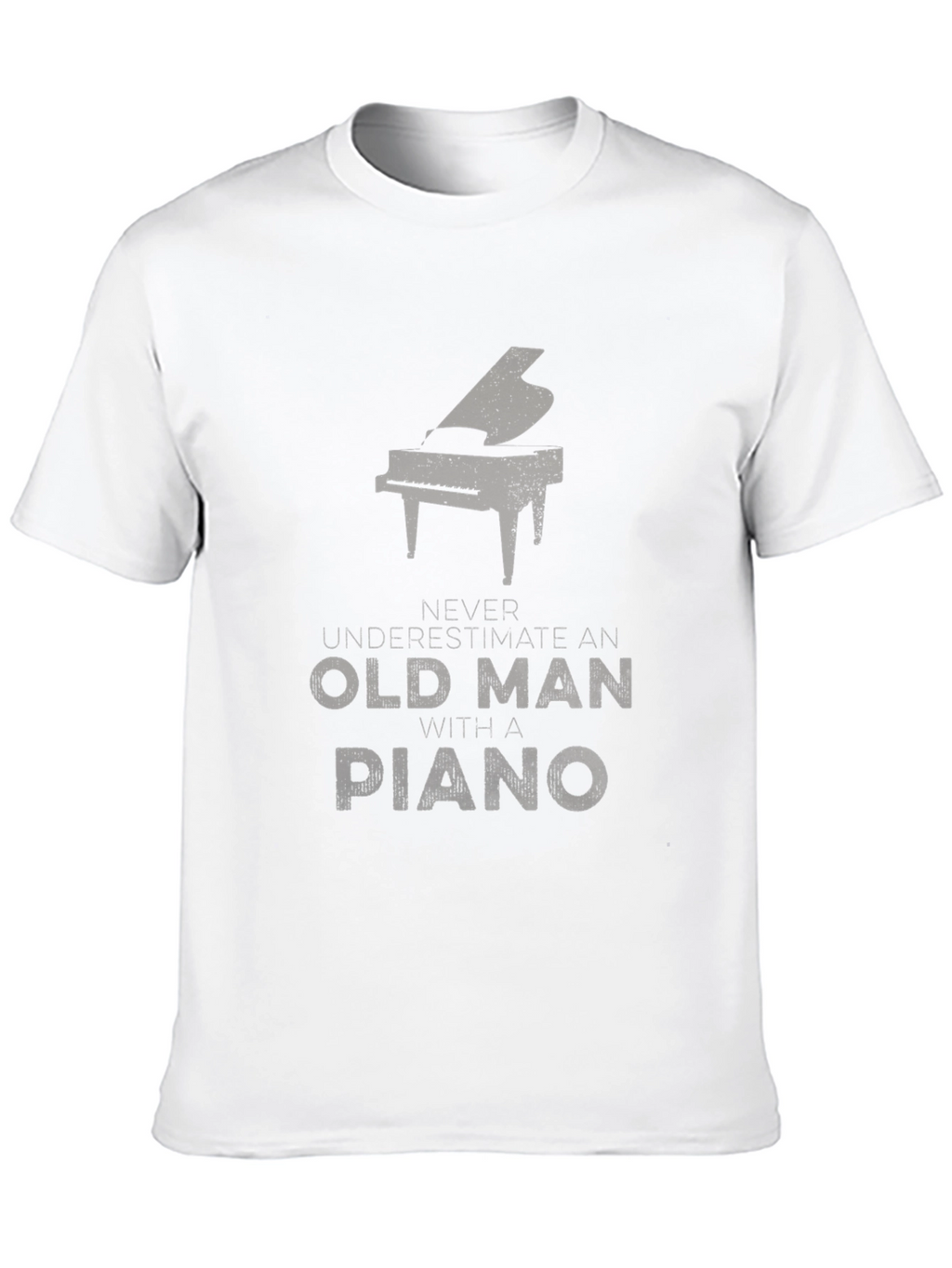 Piano Man Graphic Tee - Never Underestimate