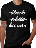 Black White Human Equality T-Shirt