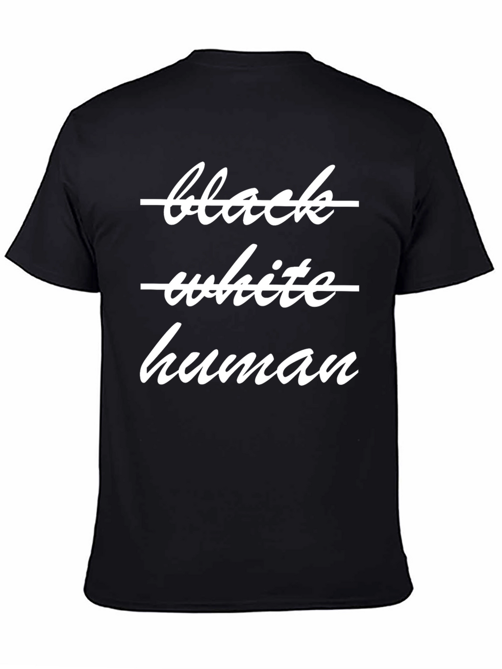 Black White Human Equality T-Shirt
