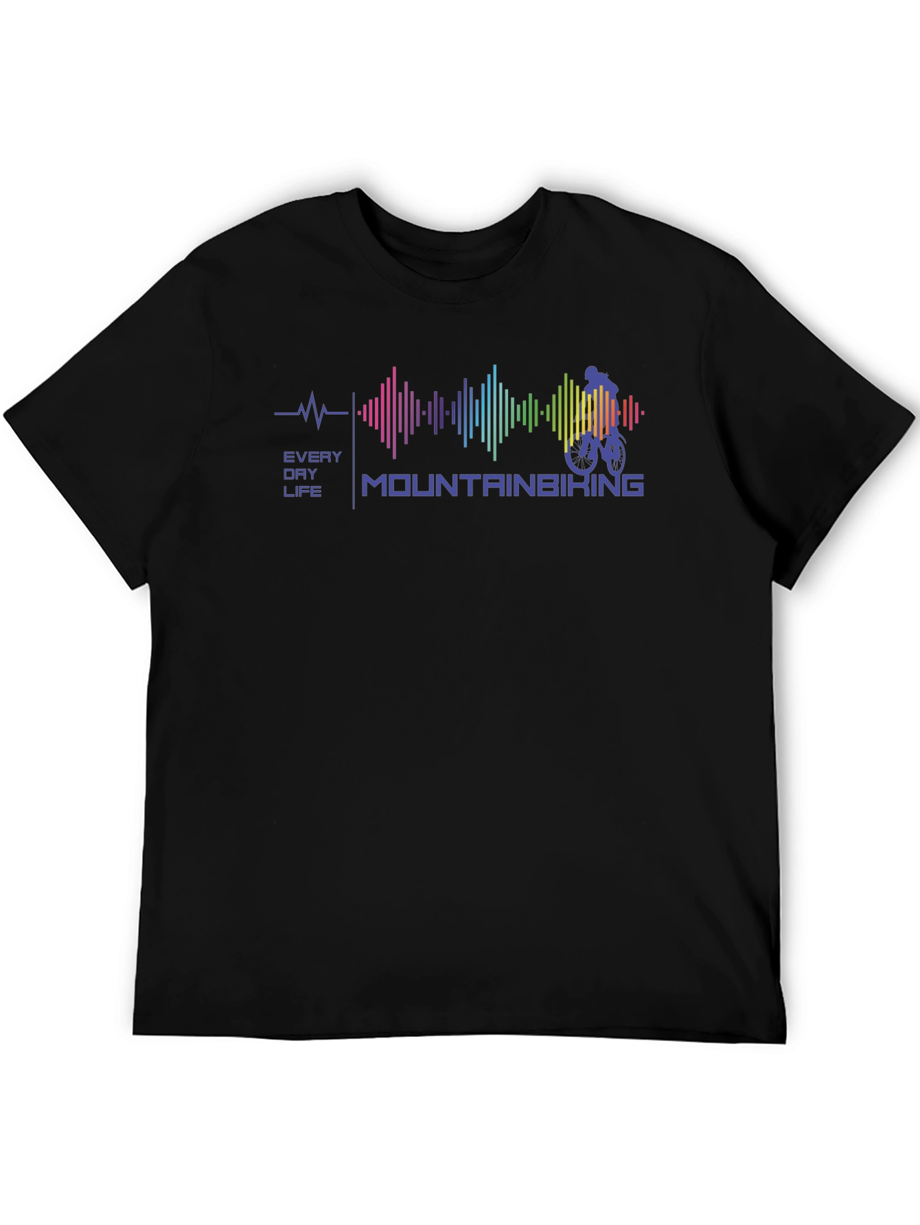 Mountain Biking Every Day Life Graphic Tee