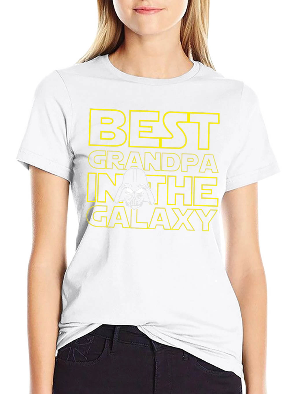 Best Grandpa in the Galaxy Star Wars T-Shirt