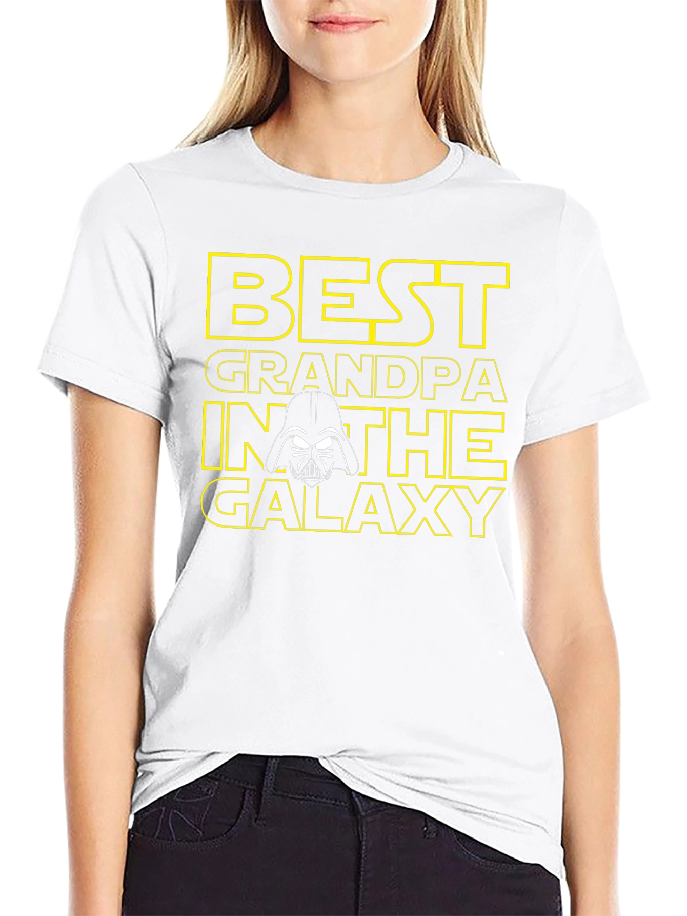 Best Grandpa in the Galaxy Star Wars T-Shirt